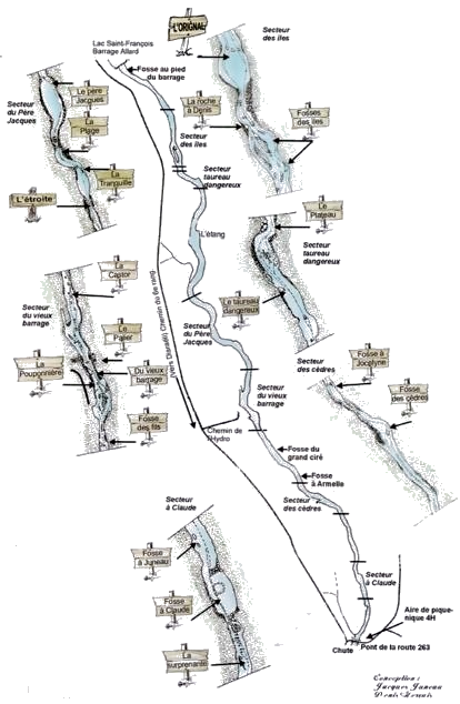 Fosses de la rivière haute Saint-François