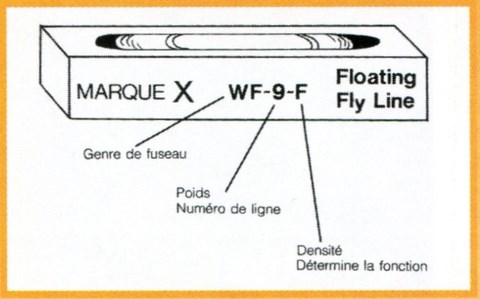 Le choix de la ligne se fait en font de la canne et des conditions de pêche