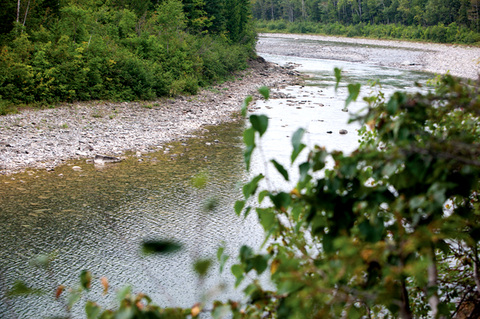 La rivière Saint-Jean Gaspésie