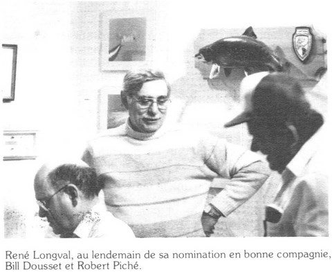 René Longval, Bill Dousset et Robert Piché