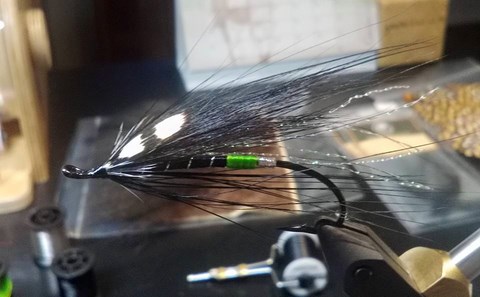 spey qc; Black Bear green butt spey